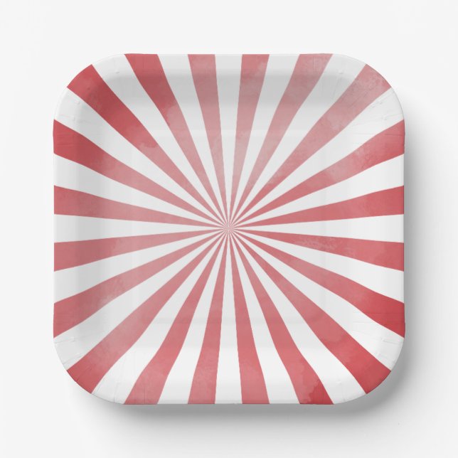 Circus Party Plates | Carnival Paper Plates (Front)