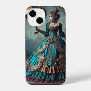 Circus Performer Steampunk Vintage Victorian Lady iPhone 14 Case