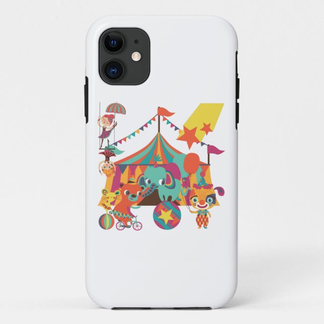 Circus Performers Case-Mate iPhone Case (Back)