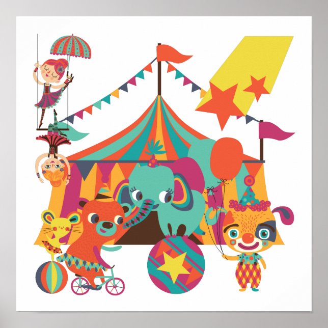 Circus Performers Poster (Front)