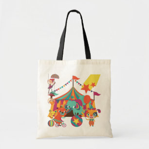 Circus Performers Tote Bag