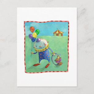 circus postcard