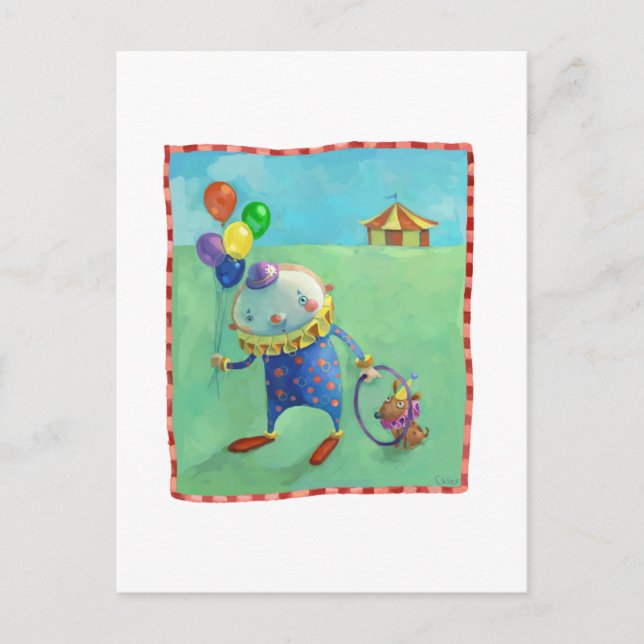 circus postcard (Front)