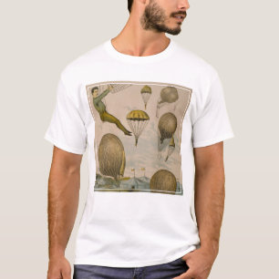 Circus Poster Of An Aerial Balloon Performance T-Shirt