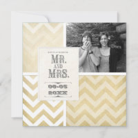 Circus Poster Style - Ombre Chevron Stripe Zig Zag