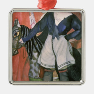 Circus Scene, 1917 Metal Ornament