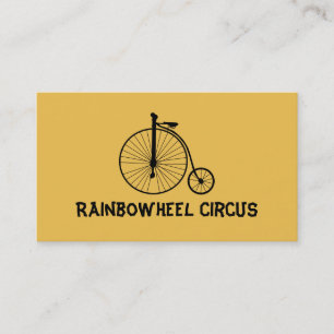 Circus Show Entertainment Clown Comedian Business Card