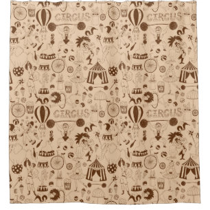 Circus Shower Curtain