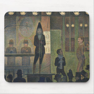 Circus Sideshow by Georges Seurat 1887 Mouse Pad
