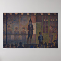 Circus Sideshow  by Georges Seurat