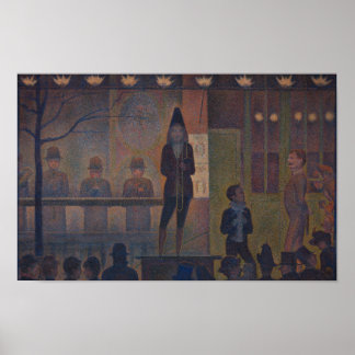 Circus Sideshow by Georges Seurat Poster