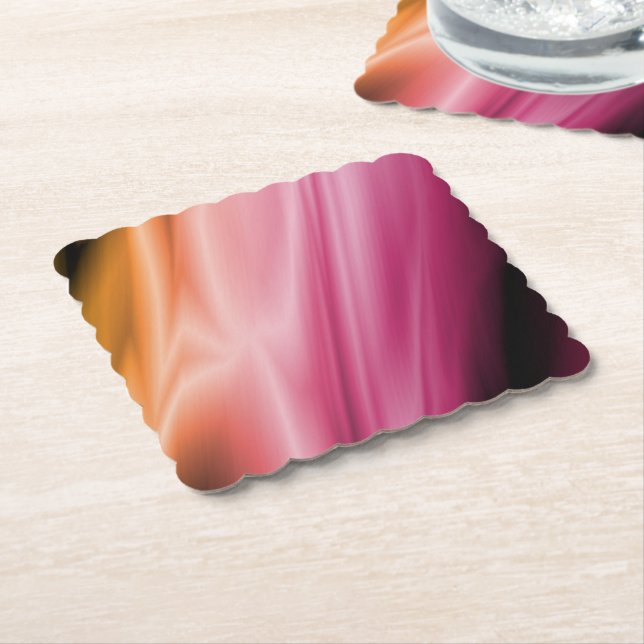 Circus Silk Paper Coaster (Angled)