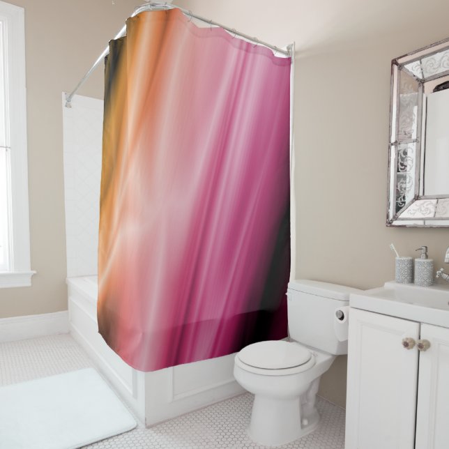 Circus Silk Shower Curtain (In Situ)