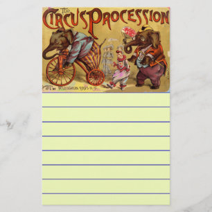 Circus Stationery