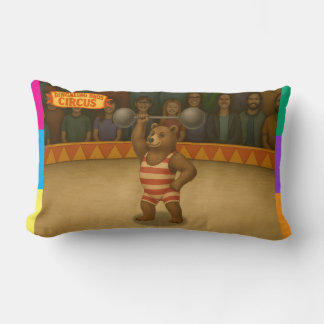 Circus strong-bear lumbar cushion