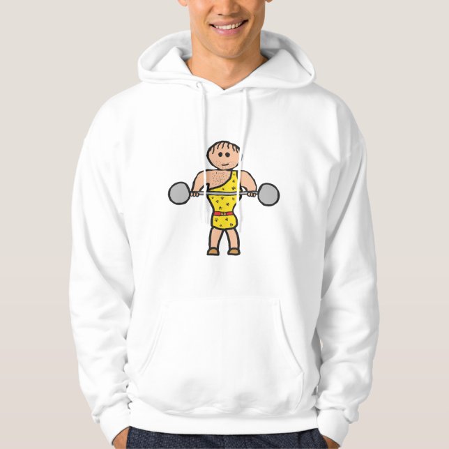 Circus Strongman Hoodie (Front)