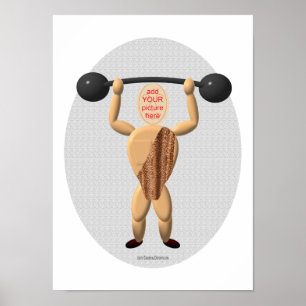 Circus Strongman Poster