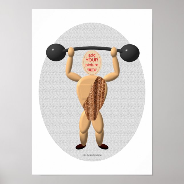 Circus Strongman Poster (Front)