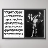 Circus Suffragette Katie Sandwina Barnum Bailey