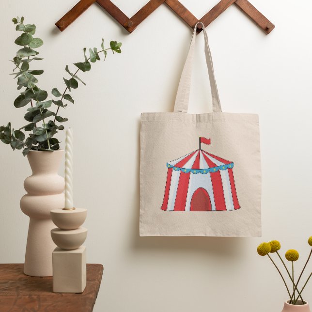 Circus Tent Tote Bag (Creator Uploaded)
