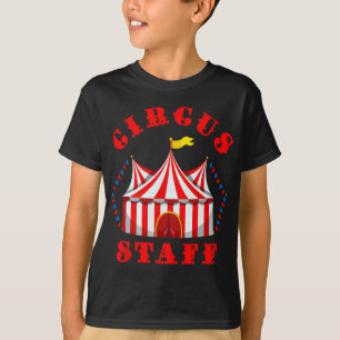 Circus Themed Birthday Party - Event Staff T-Shirt