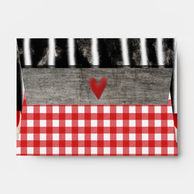 Circus Vintage Envelope (Back (Top Flap))