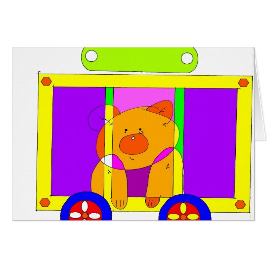 circus wagon 300dpi card