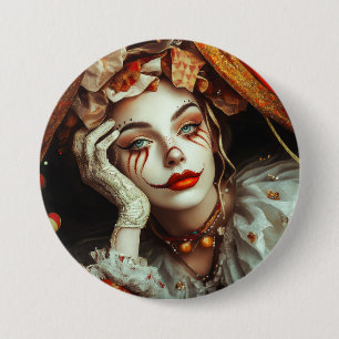 Circus Woman 7.5 Cm Round Badge