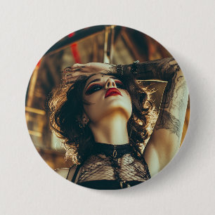 Circus Woman 7.5 Cm Round Badge