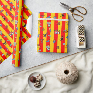 Circus Wrapping Paper - roll