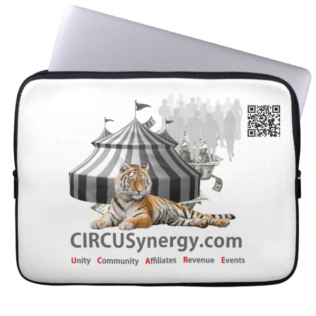 CIRCUSynergy - Laptop Sleeve 13" (Front)