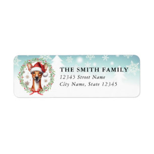 Cirneco dell’Etna Dog Return Address Labels