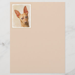 Cirneco dell’Etna Painting - Cute Original Dog Art