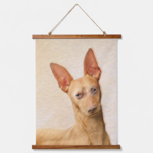 Cirneco dell’Etna Painting - Cute Original Dog Art Hanging Tapestry