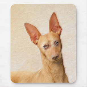 Cirneco dell’Etna Painting - Cute Original Dog Art Mouse Pad