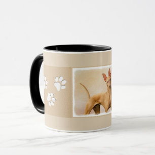 Cirneco dell’Etna Painting - Cute Original Dog Art Mug