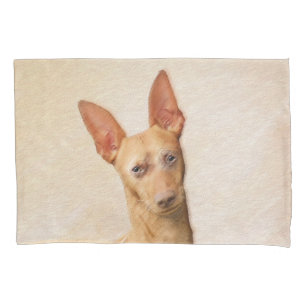 Cirneco dell’Etna Painting - Cute Original Dog Art Pillowcase