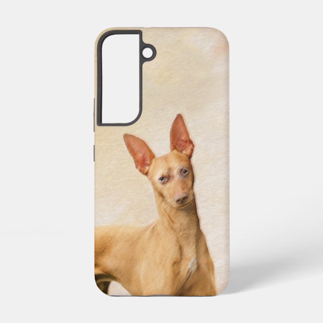 Cirneco dell’Etna Painting - Cute Original Dog Art Samsung Galaxy S22 Case (Back)