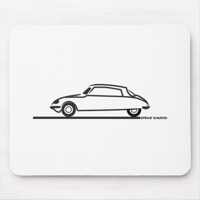 Ciroen DS 21 Pallas Mouse Pad (Front)