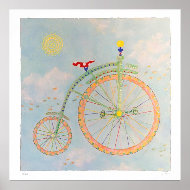 Cirque Bike Print (Front)