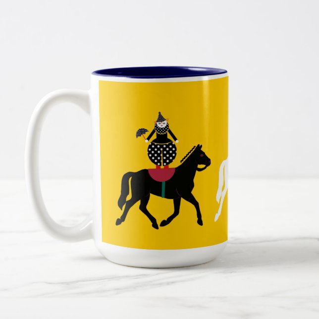 Cirque de Martzkins Horses Mug (Left)