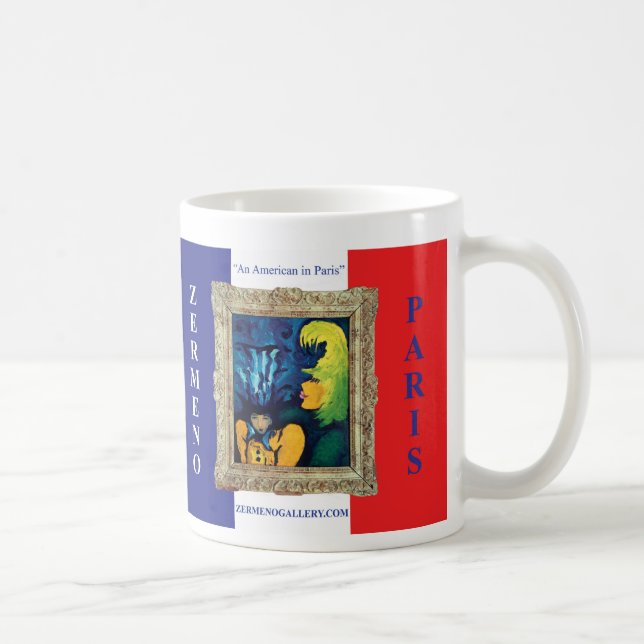 "Cirque Mére et Enfant" x 2 Wrap Around Coffee Mug (Right)