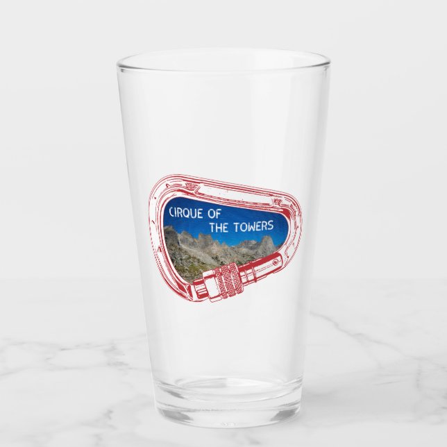 Cirque Of The Towers Climbing Carabiner Glass (Front)