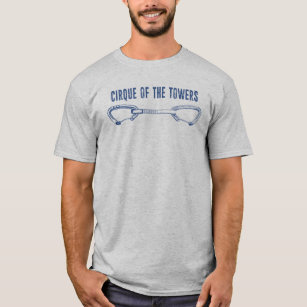 Cirque Of The Towers Climbing Quickdraw T-Shirt