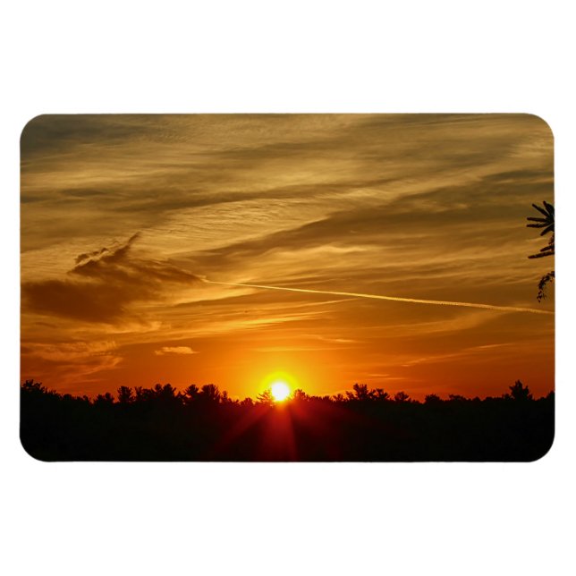 Cirrostratus Cloud Sunrise Magnet (Horizontal)