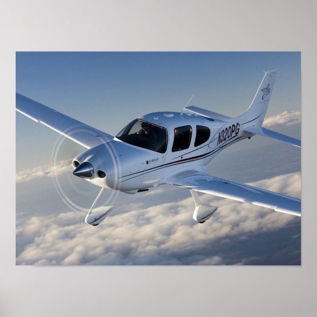 Cirrus Above the Clouds Poster (Front)