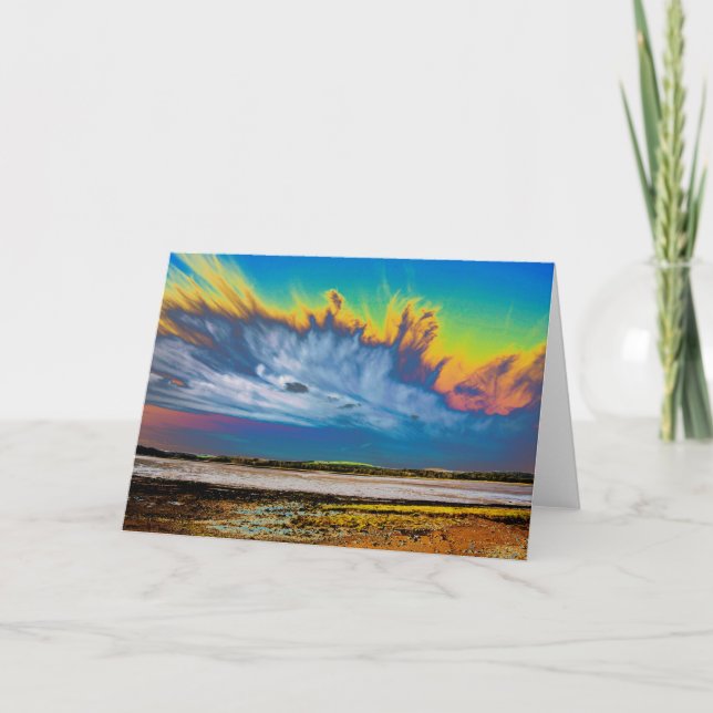 Cirrus Cloud Kirkcudbright Card (Front)