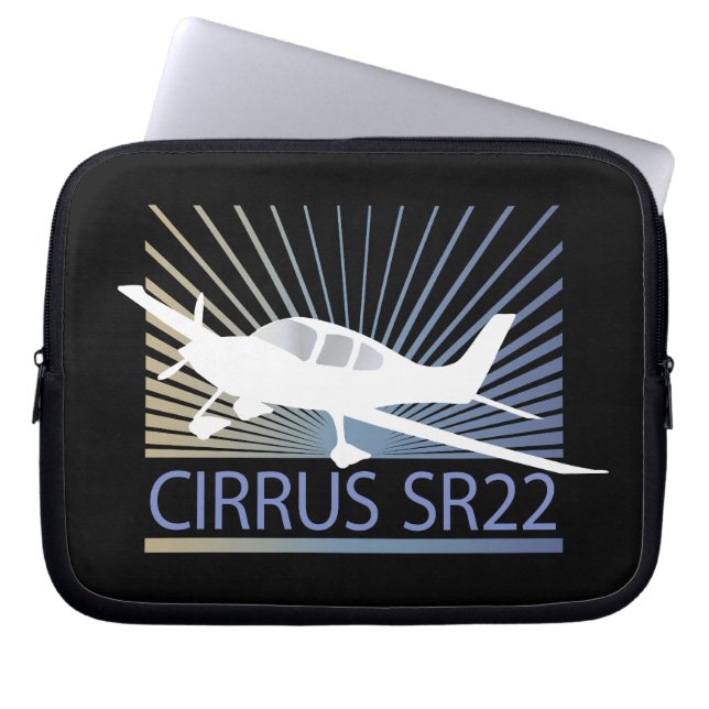 Cirrus SR22 Laptop Sleeve (Front)