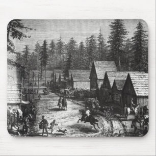 Cisco, station county of Placer Mouse Pad