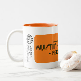 CISV Austin "Austin CISV Limits"  Two-Tone Coffee Mug